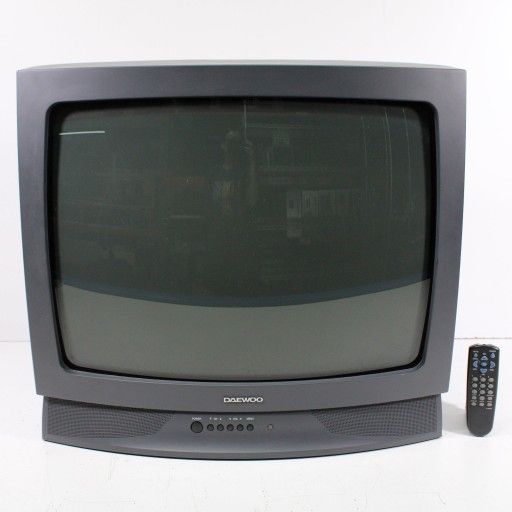 Daewoo DTQ-25S3FC 25" CRT Tube TV Retro Gaming Television (2002)