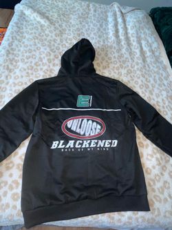 Unloose Blackened Graphic Hoodie