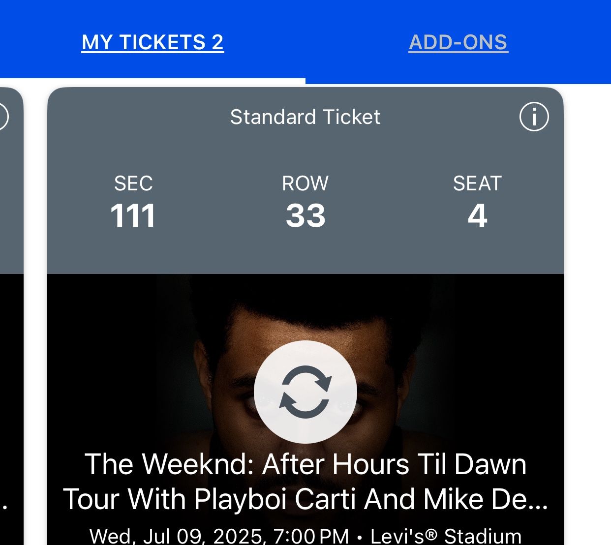 The Weeknd tickets