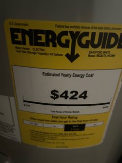 Bradford White 50 Gallon Electric Water Heater