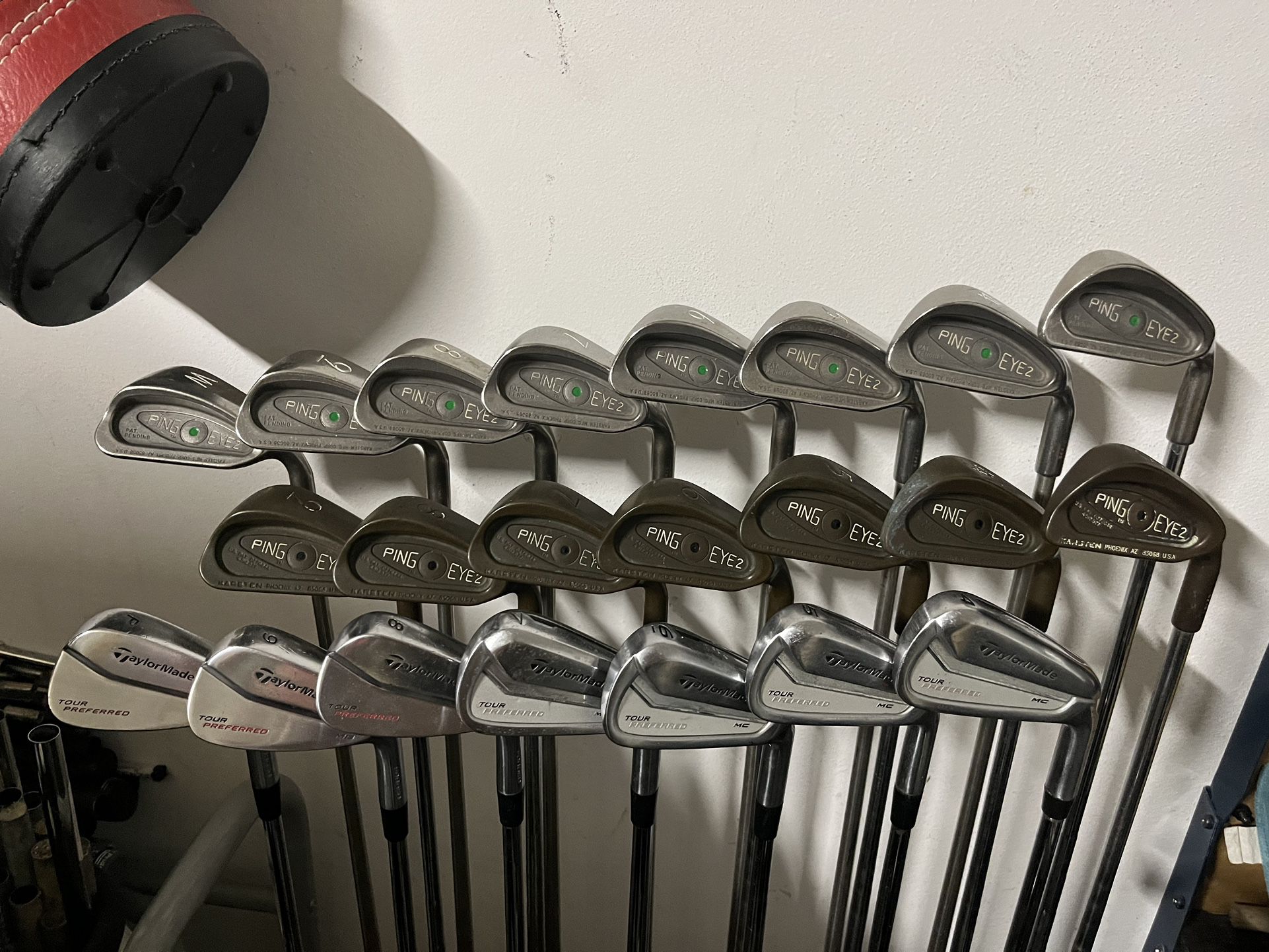Golf Clubs - 3 Sets (Ping & Taylormade)