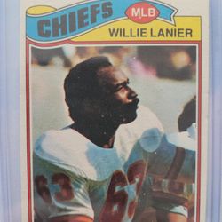 77 Topps Willie Lanier!