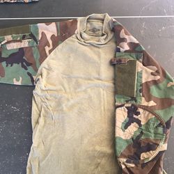 TruSpec Woodland Camo Combat Shirt