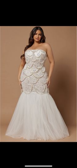 Pearl Gown Plus Size 3X