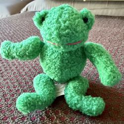 VINTAGE and Preloved North American Bear Company Wobblies Frog  1997 