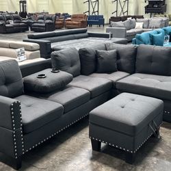 Sectional Sofa New In Box 