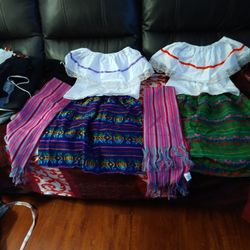 2 Set De Vestidos Mexicanos 