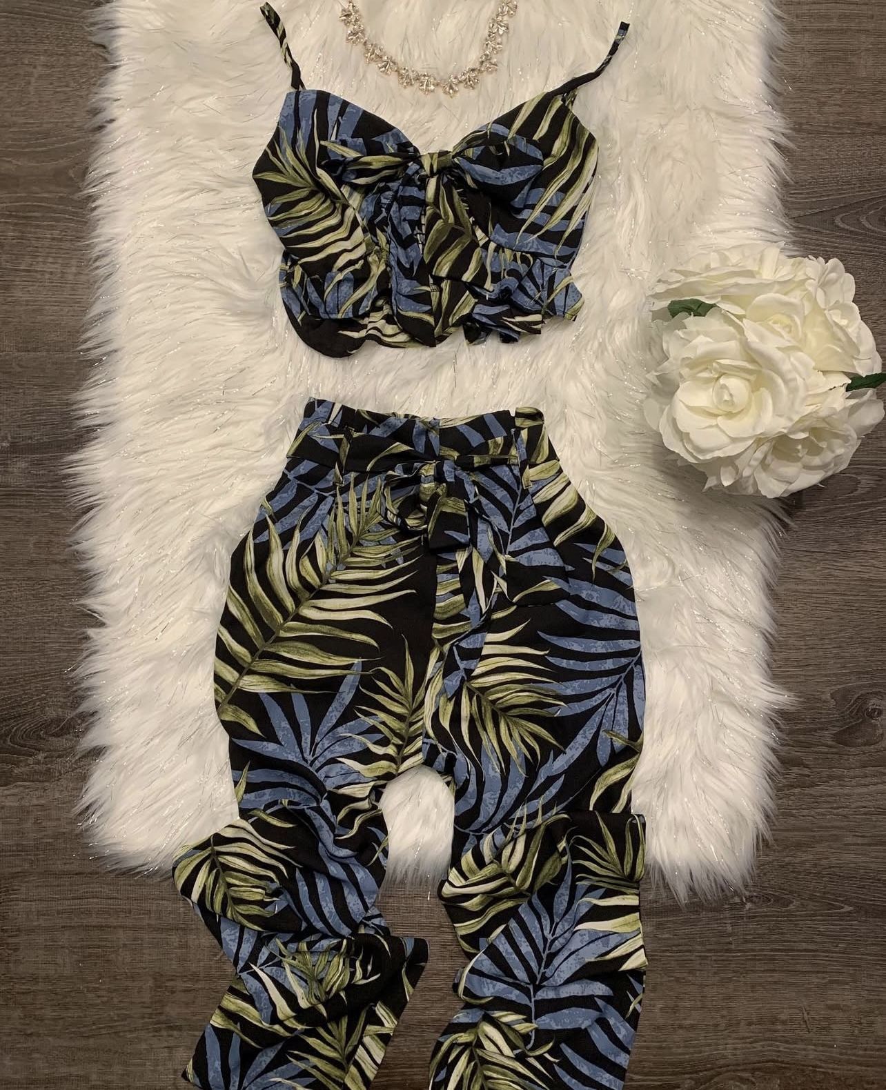 Paradise Black Set (medium-large)