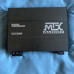 MTX Road Thunder RT250D amplifier. 