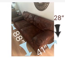 Leather Couch