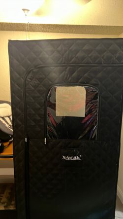 Portable Sauna with Steamer with Bench