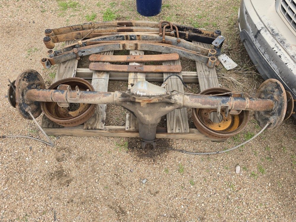 Gm 12 Bolt 8.75 Inch Rear End From 1984 K10 6 Lug Still Good 