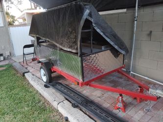 A Taco Truck In A Trailer