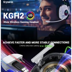 Wireless Gaming Headset White