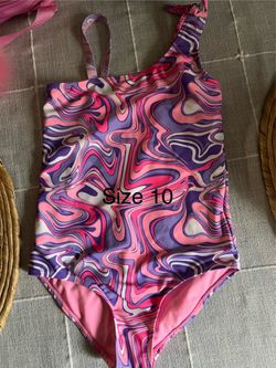 Girls Swimming suit- size 10