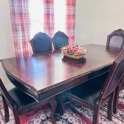 Dining Table With 6 Chairs 