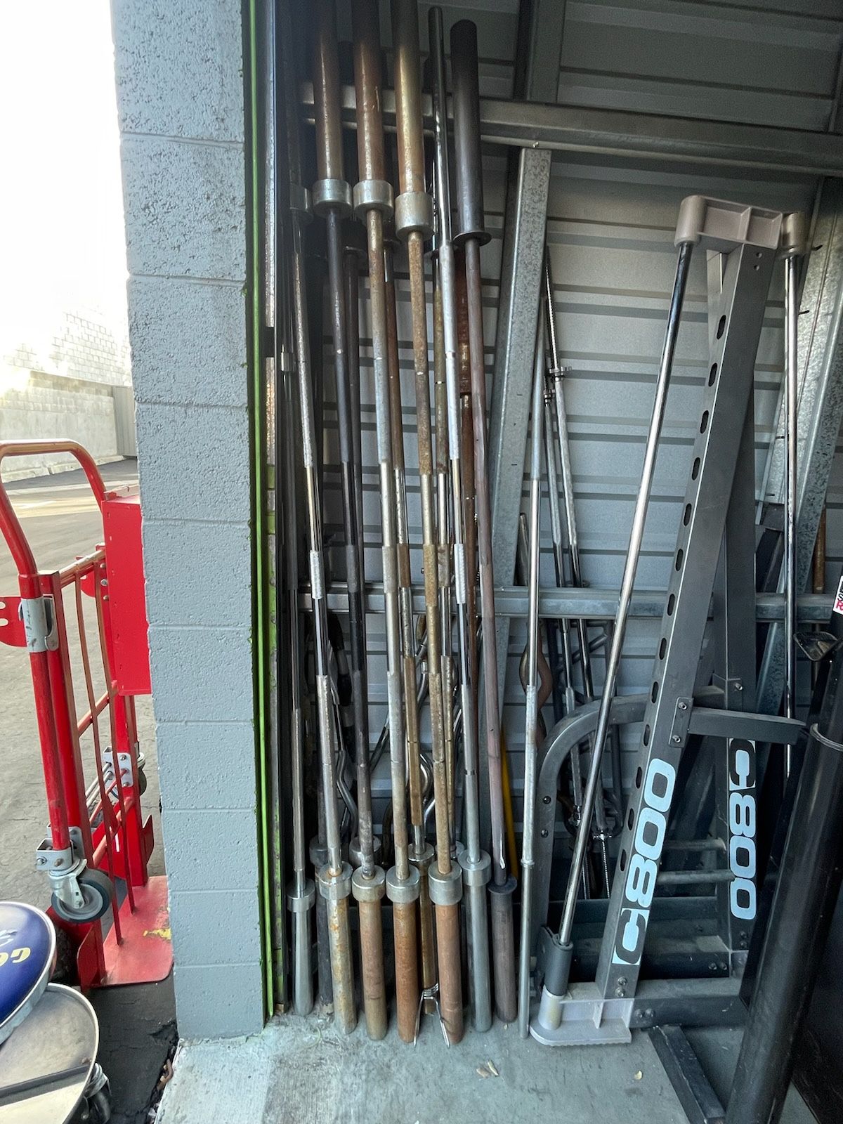 Used Olympic Barbell… 7’ 45 lbs Home Gym Fitness… $50 Each