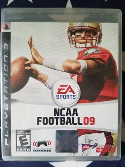 NCAA Football 09 (PS3) NEW IN PLASTIC