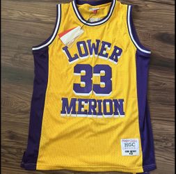 Kobe Bryant Headgear Jersey High School Lower Merion  Men Sz Large