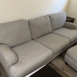 Couch, Chair And Ottoman