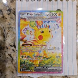 2024 Pikachu Ex 238/191