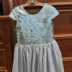 Disney Cinderella Dress Girls Size 5/6
