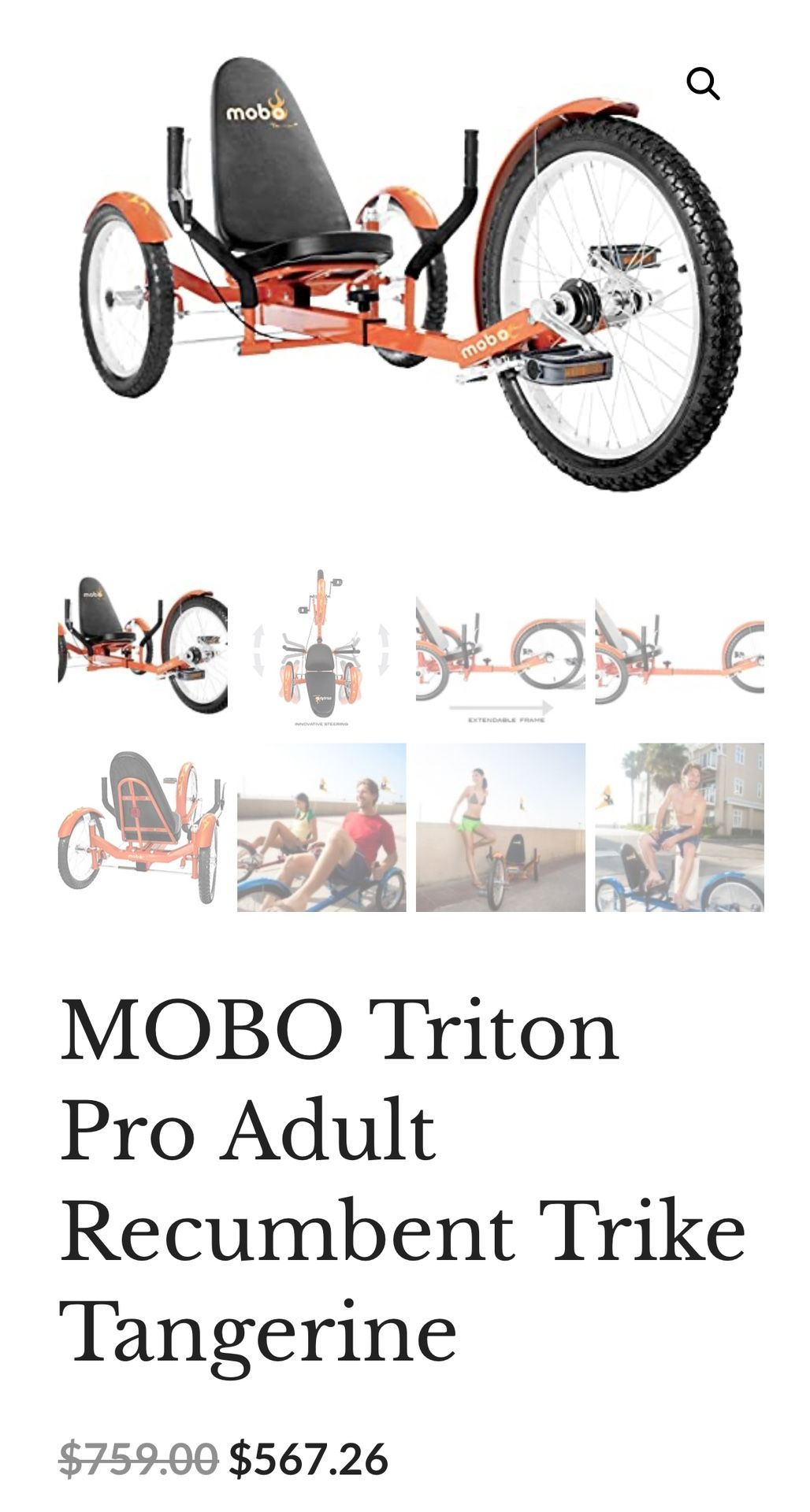 Mobo Triton Pro fetziger Recumbant