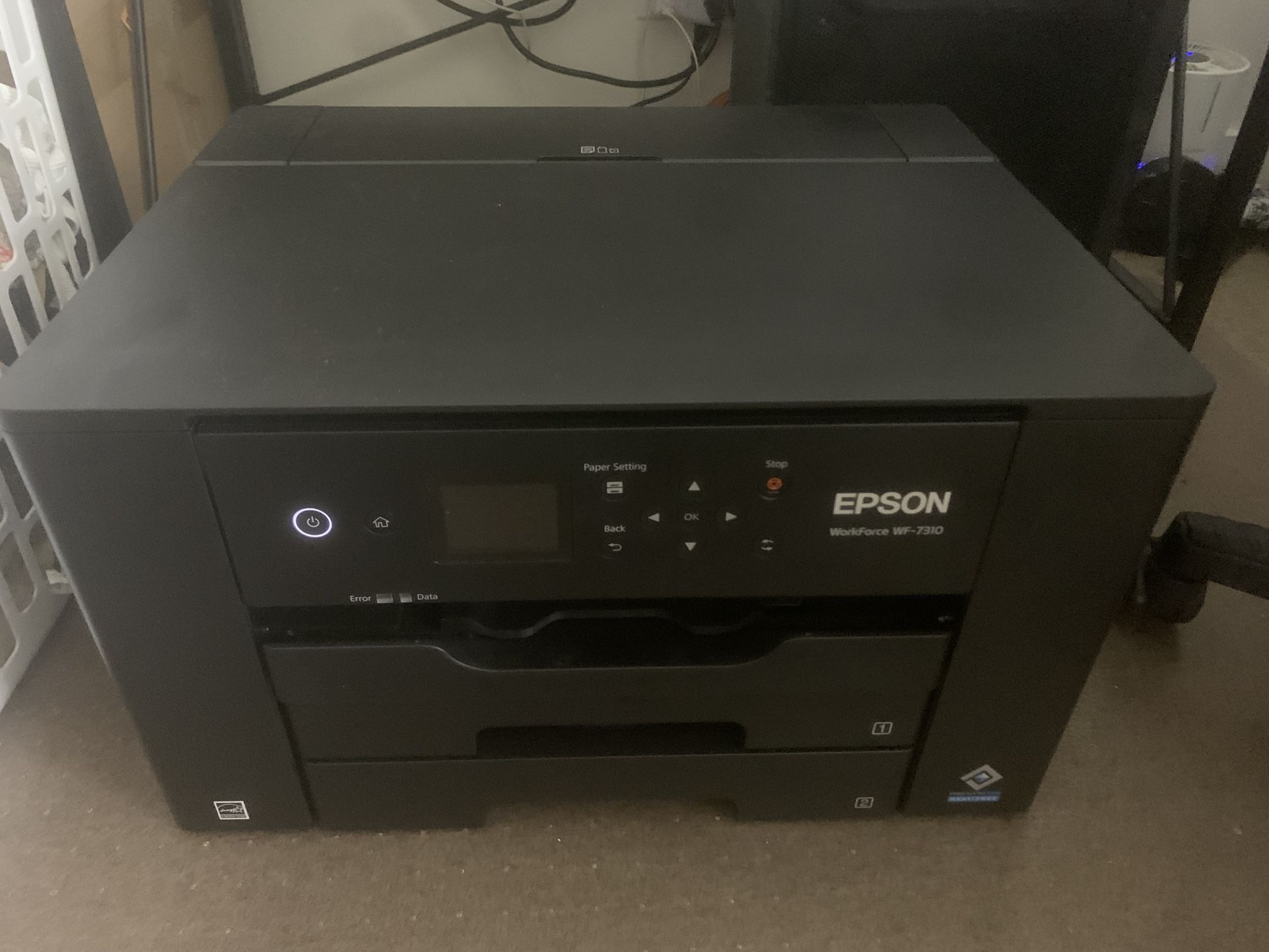 Epson Printer (workforce Pro WF 7310) And Extra Ink(OBO!!)