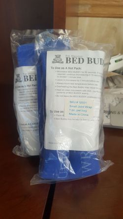 Bed Buddy Small Joint Wraps each pack has 1 pc. Selling $5 each
