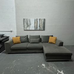 Gray Modern Sectional 