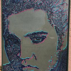 Vintage 1985 Elvis Presley Art Work 