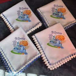 Recuerdos, Servilletas Para Bautizo!!