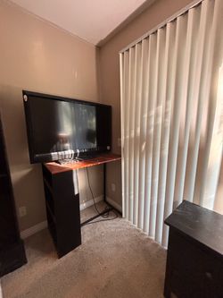 FREE high desk and TV