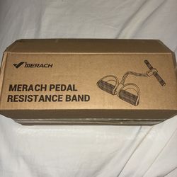 Perdal resistance band with handles