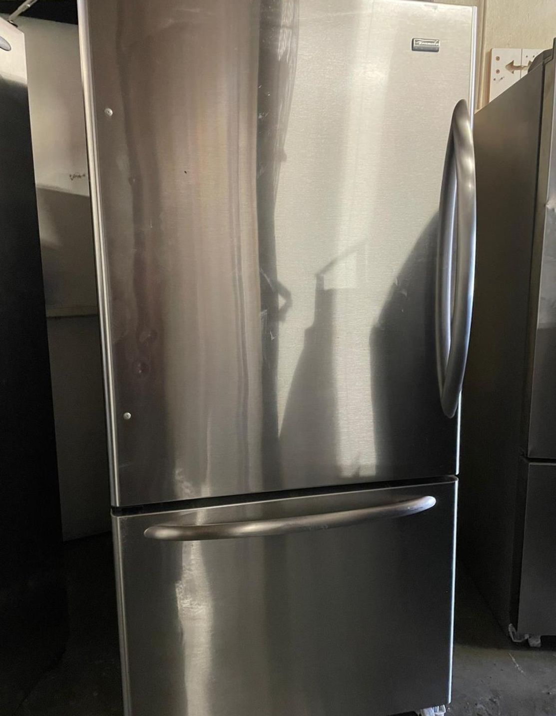 Kenmore Bottom Freezer Stainless Steel Refrigerator Fridge