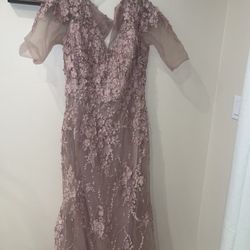 Dusty Pink Gown 