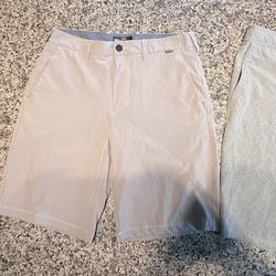Oneill, Volcom, Hurley Mens/Boys Khaki Shorts - Size 30 (3 Shorts)
