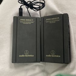 Audio Technica Wireless Transmitter & Receiver Pro88