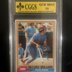 🔥🔥1981 TOPPS PETE ROSE 