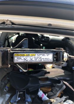 2015 WRX SUBARU EMERGENCY JACK TIREJACK