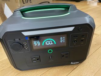 600W portable power station  584Wh LiFePO4
