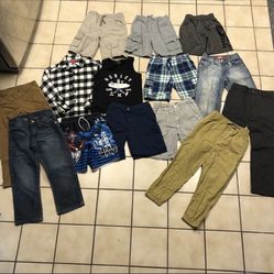Boys size 6 Pants Shorts Tank Top Bundle