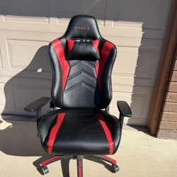 Emerge Vortex Gaming Chair (Red/Black) – Clean