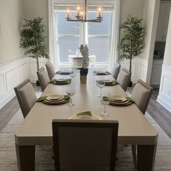 8 Seater Dining Table Set 