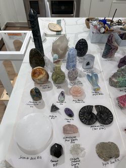 Various Crystals And Stones