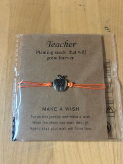 Teacher gift bracelet new in packaging