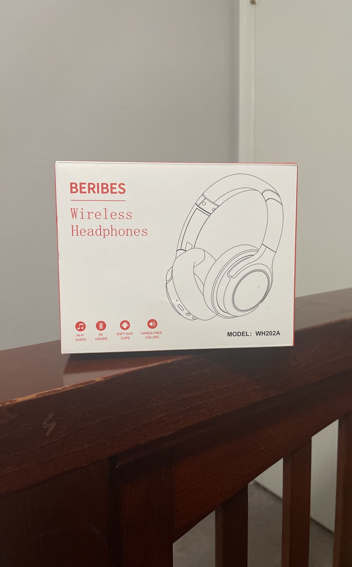 Beribes Wireless Headphones Model : WH202A