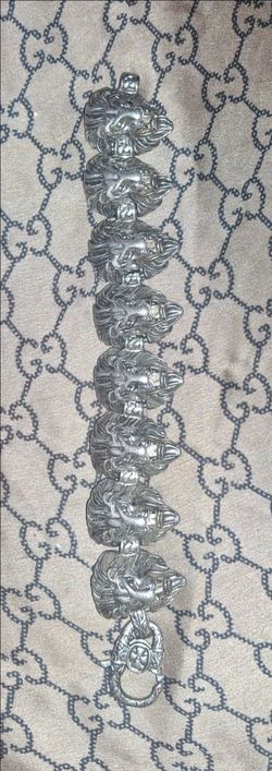 Costume  jewelry lions heads