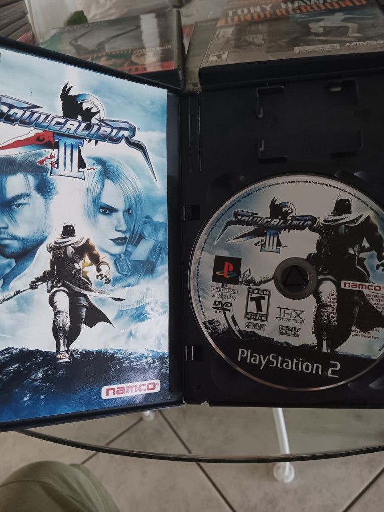 Soul Caliber 3 Ps2 Tested