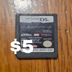 Spiderman 3 Nintendo DS